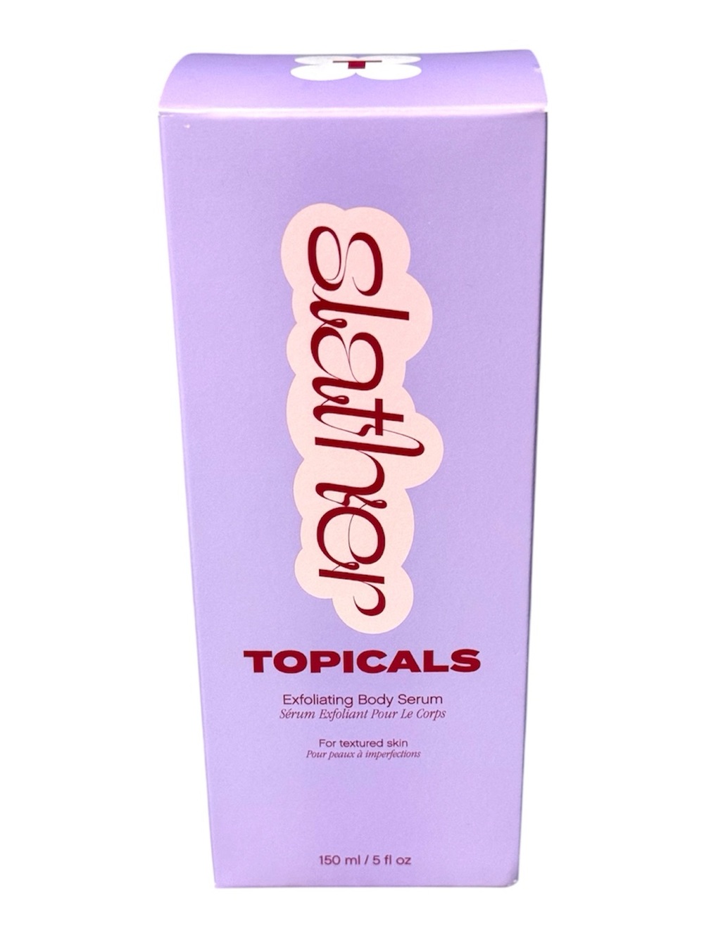 Topicals Slather Exfoliating Body Serum for Textured Skin NWT NIB $30 5 Fl Oz
